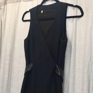 Anthropologie faux wrap dress